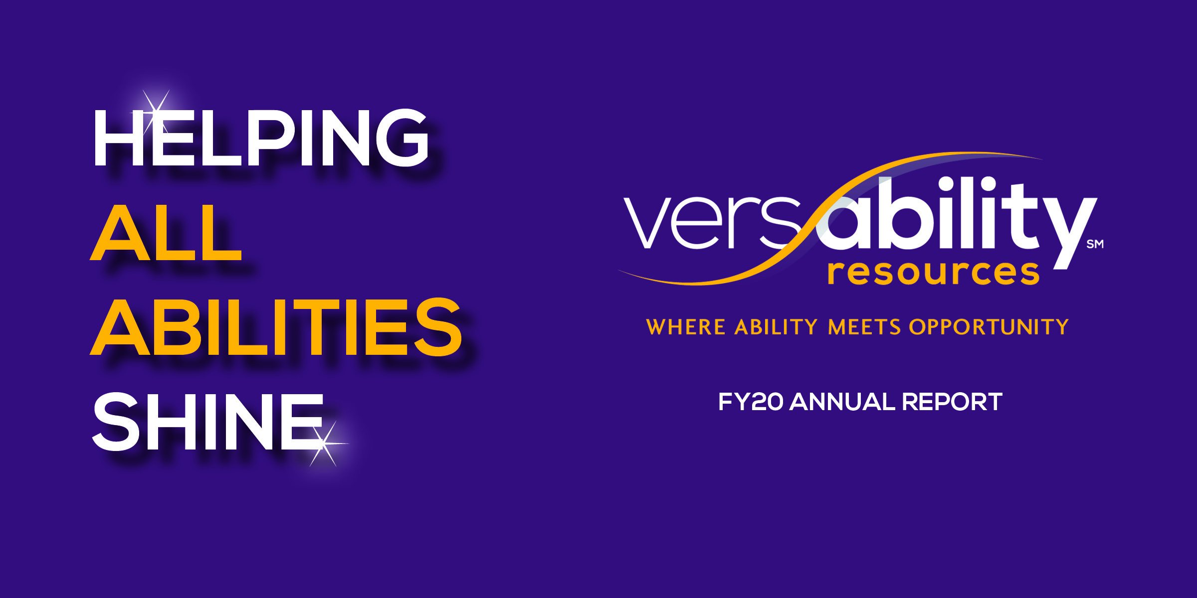 VersAbility’s FY20 Annual Report