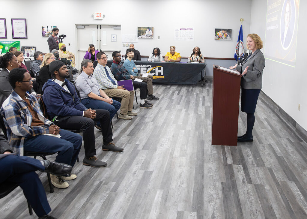 Eight graduates completed 14-week IT training program designed to expand access and build an inclusive tech workforce.