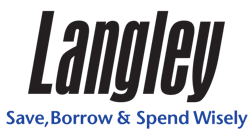 Langely logo with tagline